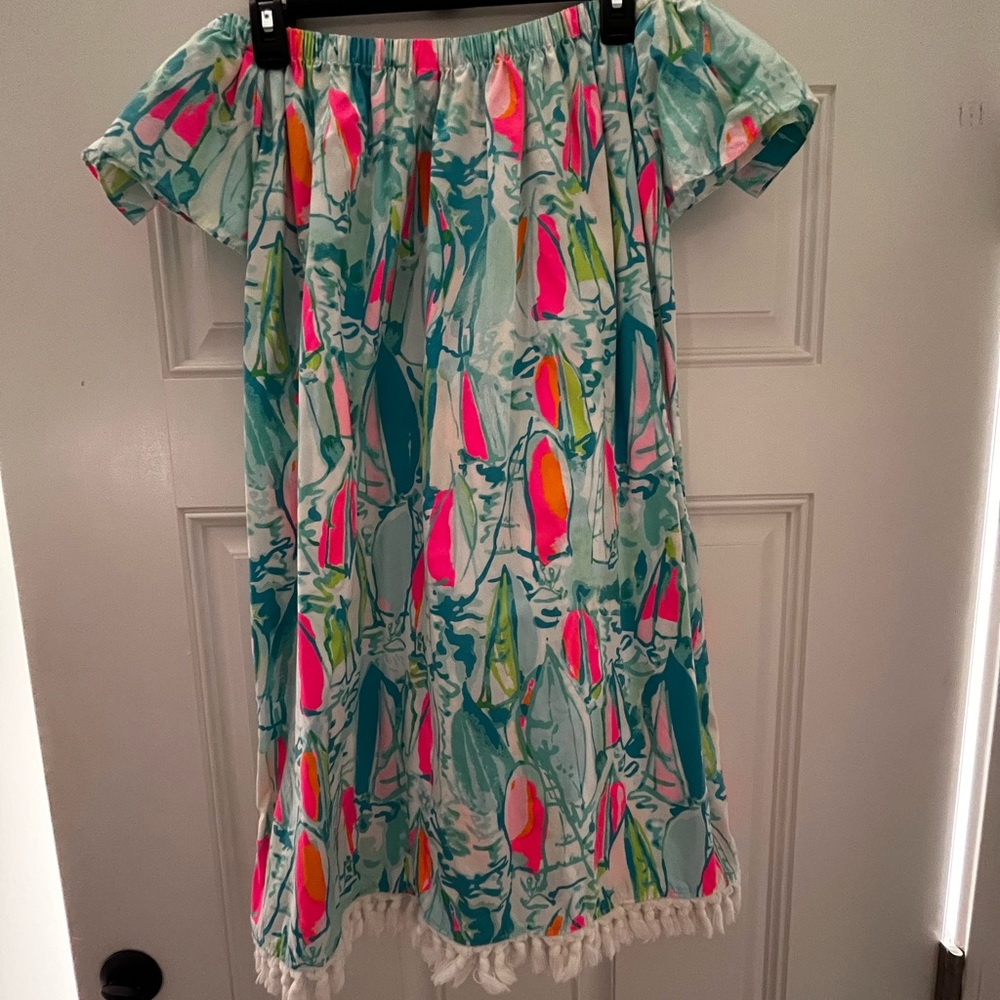 Lily Pulitzer Off the Shoulder Dress